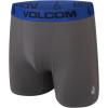 Volcom Mens Boxer Briefs 5 Pack Poly Spandex Performance Boxer Briefs Underwear(Black/Grey/Yellow/Blue/Black)