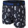 Volcom Mens Boxer Briefs 5 Pack Poly Spandex Performance Boxer Briefs Underwear(Black/Grey/Yellow/Blue/Black)