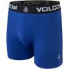 Volcom Mens Boxer Briefs 5 Pack Poly Spandex Performance Boxer Briefs Underwear(Black/Grey/Yellow/Blue/Black)