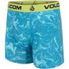 Volcom Mens Boxer Briefs 5 Pack Poly Spandex Performance Boxer Briefs Underwear(Blue/Black/Blue/Navy/Grey)