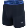 Volcom Mens Boxer Briefs 5 Pack Poly Spandex Performance Boxer Briefs Underwear(Blue/Black/Blue/Navy/Grey)