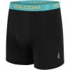 Volcom Mens Boxer Briefs 5 Pack Poly Spandex Performance Boxer Briefs Underwear(Blue/Black/Blue/Navy/Grey)