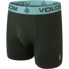 Volcom Mens Boxer Briefs 5 Pack Poly Spandex Performance Boxer Briefs Underwear(Brown/Grey/Hunter Green/Baby Blue/Black)