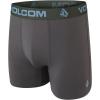 Volcom Mens Boxer Briefs 5 Pack Poly Spandex Performance Boxer Briefs Underwear(Brown/Grey/Hunter Green/Baby Blue/Black)