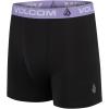 Volcom Mens Boxer Briefs 5 Pack Poly Spandex Performance Boxer Briefs Underwear(Purple/Black/Navy/Black/Blue)