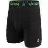 Volcom Mens Boxer Briefs Poly Spandex Performance Boxer Briefs Underwear(Multi/Black/Hunter Green/Black)