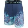 Volcom Mens Boxer Briefs Poly Spandex Performance Boxer Briefs Underwear(Navy/Navy/Black/Blue)