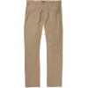Volcom Mens Frickin Modern Fit Stretch Chino PantPants(Khaki)