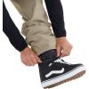 Volcom Men’s Frickin Relaxed Fit Chino Snowboard Ski Pant(Light Military)