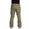 Volcom Men’s Frickin Relaxed Fit Chino Snowboard Ski Pant(Military)