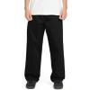 Volcom Mens Frickin Skate Loose Baggy Fit Chino Pants – Relaxed Tapered 17″ Leg Opening, 30″ Inseam(Black)