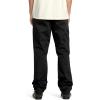 Volcom Mens Frickin Skate Loose Baggy Fit Chino Pants – Relaxed Tapered 17″ Leg Opening, 30″ Inseam(Black Chino)