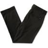 Volcom Mens Frickin Tech Chino Pants – Modern Fit, Quick-Dry, Moisture-Wicking, Zip Fly with Button Closure(Black Tech)