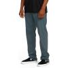 Volcom Mens Frickin Tech Chino Pants – Modern Fit, Quick-Dry, Moisture-Wicking, Zip Fly with Button Closure(Slate)