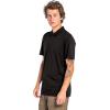 Volcom Men’s Hazard Performance Short Sleeve Lightweight Golf Polo(Black Out)
