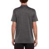 Volcom Men’s Hazard Performance Short Sleeve Lightweight Golf Polo(Heather Black)