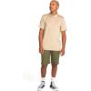 Volcom Men’s Hazard Performance Short Sleeve Lightweight Golf Polo(Khaki)