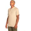 Volcom Men’s Hazard Performance Short Sleeve Lightweight Golf Polo(Khaki)