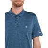 Volcom Men’s Hazard Performance Short Sleeve Lightweight Golf Polo(Rinse)