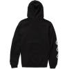 Volcom Men’s Iconic Stones Hooded Fleece Pullover Sweatshirt(Black)