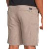 Volcom Mens Kerosene 21″ Hybrid Chino Shorts(Mushroom)