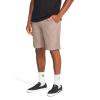 Volcom Mens Kerosene 21″ Hybrid Chino Shorts(Mushroom)