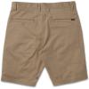 Volcom Mens Modern Fit 21″ Chino Short(Khaki-new)