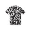 Volcom Mens Party Animals Short Sleeve Printed ShirtButton Down Shirt(Black)