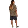 Volcom Mens Party Animals Short Sleeve Printed ShirtButton Down Shirt(Military)