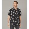 Volcom Men’s Regular Lazy Dazy Short Sleeve Classic Fit Button Down Shirt(Black)