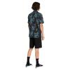Volcom Mens Regular Marble Floral Short Sleeve Button Down Hawaiian Shirt(Bamboozeled Black)