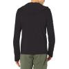 Volcom Men’s Standard Rally Hooded Long Sleeve 50+ UPF Loose Fit Rashguard(Black 1)