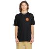 Volcom Mens Stone Tech Short Sleeve Quick Drying Tee(Black Get Out)