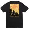 Volcom Mens Stone Tech Short Sleeve Quick Drying Tee(Black Get Out)