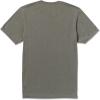 Volcom Mens Stone Tech Short Sleeve Quick Drying Tee(Charcoal Heather Circle)