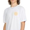 Volcom Mens Stone Tech Short Sleeve Quick Drying Tee(White Get Out)