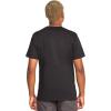 Volcom Mens Striped Knit T-Shirt – Short Sleeve Crewneck Tee, Soft Cotton Jersey(Black)