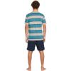 Volcom Mens Striped Knit T-Shirt – Short Sleeve Crewneck Tee, Soft Cotton Jersey(Heather Grey)
