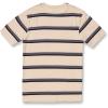 Volcom Mens Striped Knit T-Shirt – Short Sleeve Crewneck Tee, Soft Cotton Jersey(Whitecap Grey)