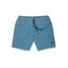 Volcom Mens Understoned 18″ Elastic Waist Hybrid Short(Aged Indigo)