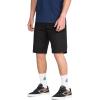 Volcom Mens Vmonty Chino Shorts – 22” Outseam, Relaxed Fit, Durable Cotton Fabric(Black)