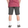 Volcom Mens Vmonty Chino Shorts – 22” Outseam, Relaxed Fit, Durable Cotton Fabric(Charcoal Heather)