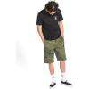 Volcom Mens Vmonty Chino Shorts – 22” Outseam, Relaxed Fit, Durable Cotton Fabric(Green Combo)