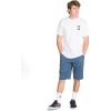 Volcom Mens Vmonty Chino Shorts – 22” Outseam, Relaxed Fit, Durable Cotton Fabric(Heather Blue)