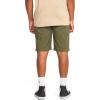 Volcom Mens Vmonty Stretch 22 Chino Shorts – Casual Everyday Wear, Relaxed Fit(Military)