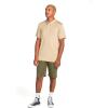 Volcom Mens Vmonty Stretch 22 Chino Shorts – Casual Everyday Wear, Relaxed Fit(Military)