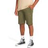 Volcom Mens Vmonty Stretch 22 Chino Shorts – Casual Everyday Wear, Relaxed Fit(Military)