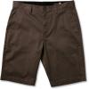 Volcom Mens Vmonty Stretch 22 Chino Shorts – Casual Everyday Wear, Relaxed Fit(Mushroom)