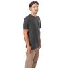 Volcom Mens Workwear Short Sleeve T-Shirt – Heavyweight Cotton, Classic Fit(Black)