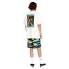 Volcom Men’s Zebra Shield Scallop Mod-Tech Boardshorts